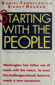Cover of: Starting with the people