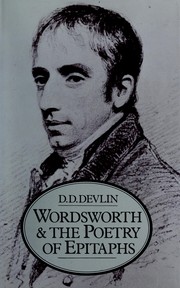 Cover of: Wordsworth and the poetry of epitaphs