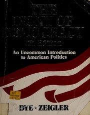 Cover of: The irony of democracy by Thomas R. Dye