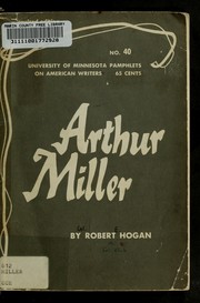 Cover of: Arthur Miller