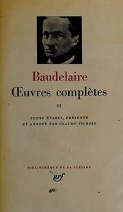Cover of: Œuvres complètes by Charles Baudelaire