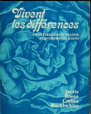 Cover of: Vivent les différences