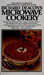 Cover of: Microwave Cookery