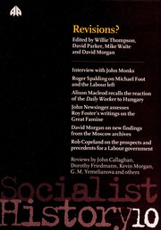 Cover of: Revisions?: Social History 10 (Socialist History)