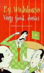 Cover of: Very good, Jeeves by P. G. Wodehouse