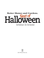 Cover of: Best of Halloween tricks & treats by 