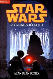 Cover of: Star Wars. Skywalkers Rückkehr. by Alan Dean Foster
