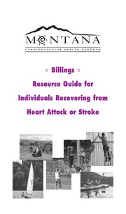 Cover of: Billings resource guide for individuals recovering from heart attack or stroke