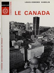 Cover of: Le Canada ...