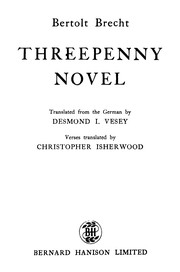 Cover of: Threepenny Novel by 