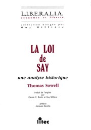 Cover of: La loi de Say: une analyse historique