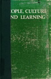 Cover of: People, culture and learning