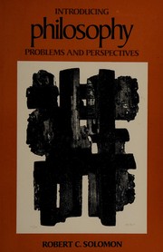 Cover of: Introducing philosophy: problems and perspectives