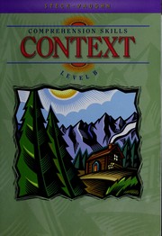Cover of: Context: Level B (Steck-Vaughn Comprehension Skills)