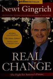 Cover of: Real change by Newt Gingrich