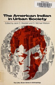 Cover of: The American Indian in urban society.
