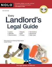 Cover of: Every landlord's legal guide by Marcia Stewart