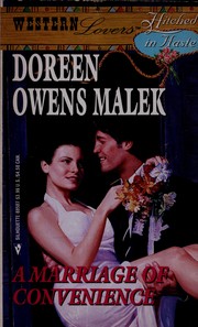 Cover of: A Marriage of Convenience (Western Lovers Hitched in Haste)