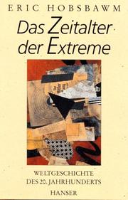 Cover of: Das Zeitalter Der Extreme
