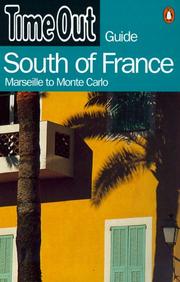 Time Out south of France : Marseille to Monte Carlo