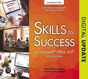 Skills for Success with Microsoft Office 2019 Introductory by Margo Chaney Adkins, Stephanie Murre-Wolf