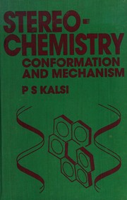 Stereochemistry by P. S. Kalsi