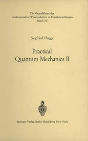 Cover of: Practical Quantum Mechanics II