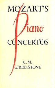 Mozart et ses concertos pour piano by Cuthbert Morton Girdlestone