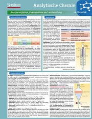 Cover of: Lerntafel: Analytische Chemie im Überblick