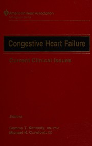 Congestive heart failure by Gemma T. Kennedy, Crawford, Michael H.
