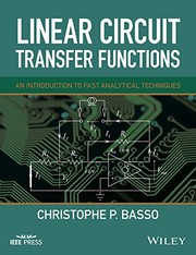 Linear Circuit Transfer Functions by Christophe P. Basso