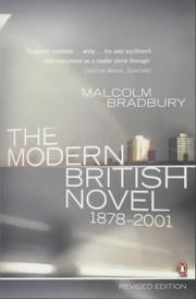 Cover of: The modern British novel