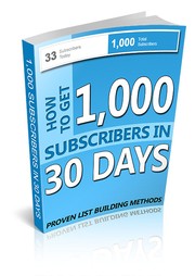 1000 subscribers in 30 days by Print Buziness