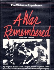 Cover of: A War remembered