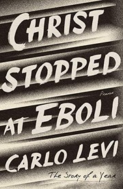 Cover of: Christ Stopped at Eboli: The Story of a Year