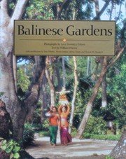 Cover of: Balinese gardens