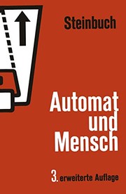 Cover of: Automat und Mensch.: Kybernetische Tatsachen und Hypothesen.