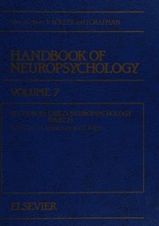 Cover of: Handbook of neuropsychology.