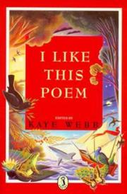 I like this poem : a collection of best-loved poems chosen by children for other children