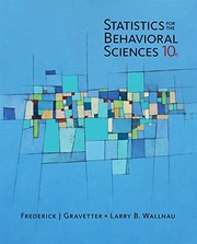 Cover of: Statistics for the Behavioral Sciences - Standalone Book