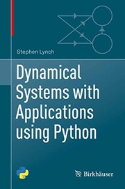 Cover of: Dynamical Systems with Applications using Python by Stephen Lynch