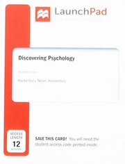 Cover of: LaunchPad for Discovering Psychology