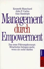 Cover of: Management durch Empowerment.