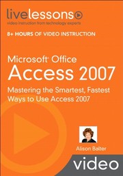 Cover of: Microsoft Office Access 2007 LiveLessons
