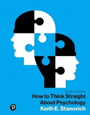 Cover of: How to Think Straight About Psychology, Books a la Carte by Keith E. Stanovich