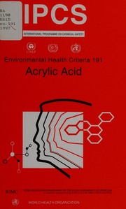 Acrylic acid by United Nations Environment Programme