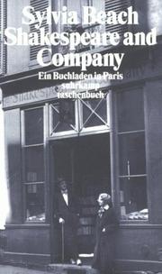 Cover of: Shakespeare und Company. Ein Buchladen in Paris.