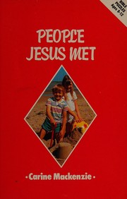 Cover of: People Jesus Met-Puzzle Bk: