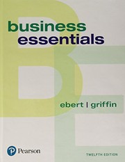 Business essentials by Ronald J. Ebert