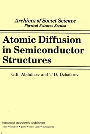 Cover of: Atomic diffusion in semiconductor structures